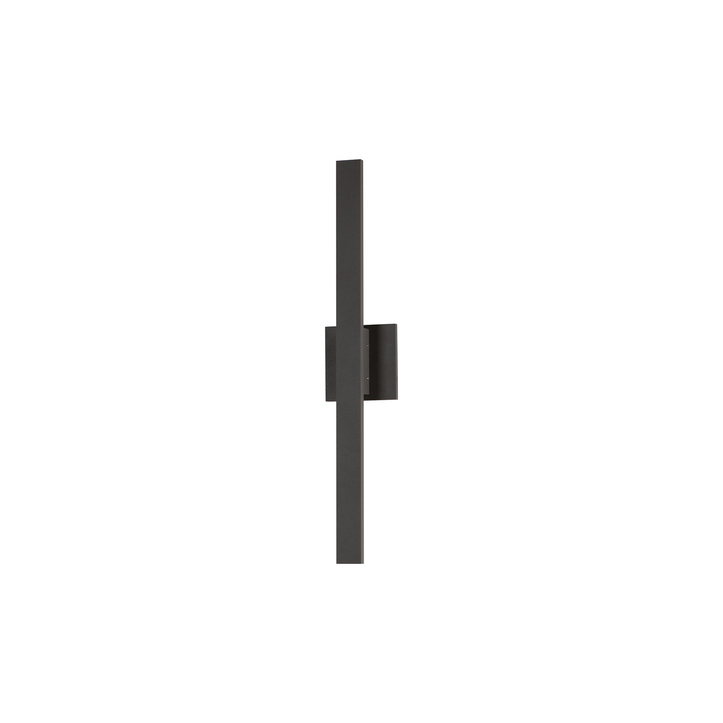 Alumilux Line Outdoor LED Wall Light in Bronze (24-Inch/3000K).