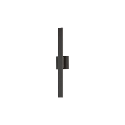 Alumilux Line Outdoor LED Wall Light in Bronze (24-Inch/3000K).