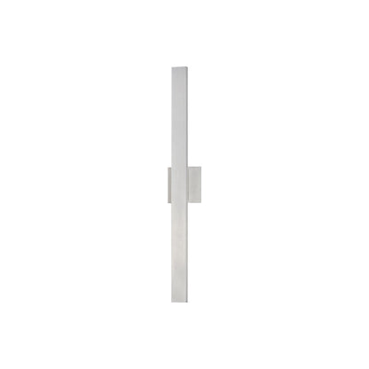 Alumilux Line Outdoor LED Wall Light in Satin Aluminum (30-Inch/2700K/3000K/3500K/4000K/5000K).