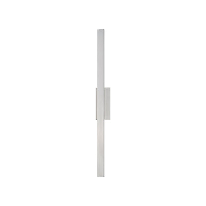 Alumilux Line Outdoor LED Wall Light in Satin Aluminum (51-Inch/2700K/3000K/3500K/4000K/5000K).