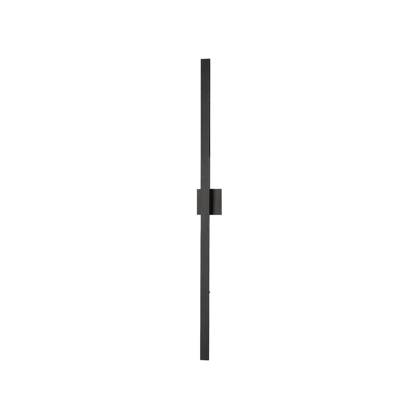 Alumilux Line Outdoor LED Wall Light in Black (51-Inch/3000K).