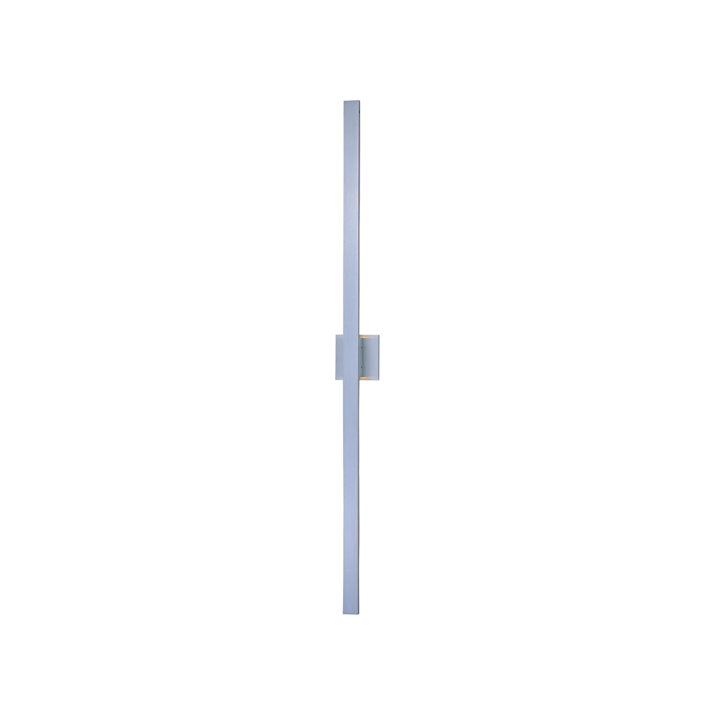 Alumilux Line Outdoor LED Wall Light in Satin Aluminum (51-Inch/3000K).