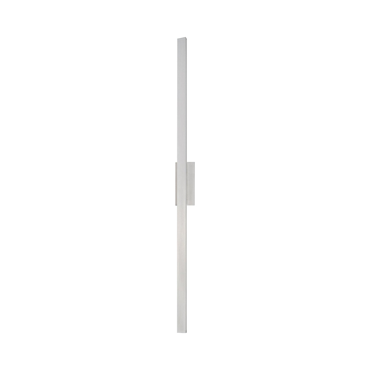 Alumilux Line Outdoor LED Wall Light in Satin Aluminum (96-Inch/2700K/3000K/3500K/4000K/5000K).