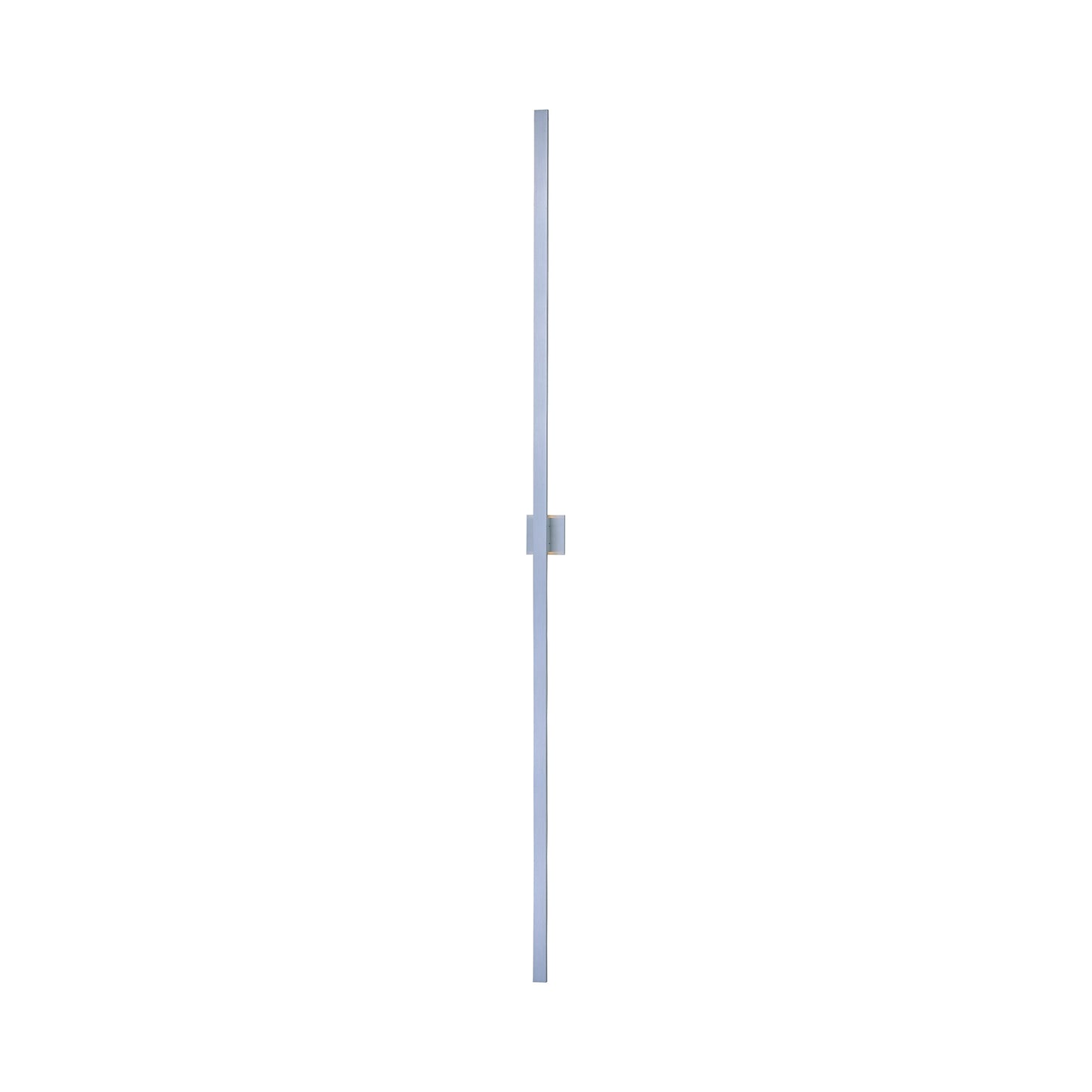 Alumilux Line Outdoor LED Wall Light in Satin Aluminum (96-Inch/3000K).