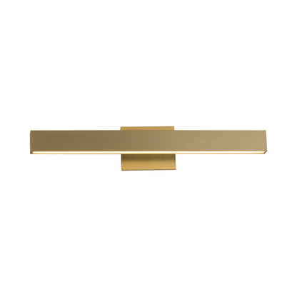 Alumilux Sideline LED Bath Vanity Light in Satin Brass (24-Inch).