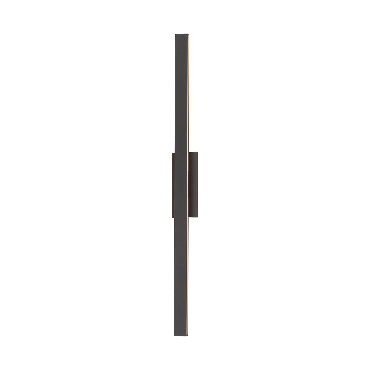 Alumilux Sideline Outdoor LED Wall Light in Architectural Bronze (51-Inch).