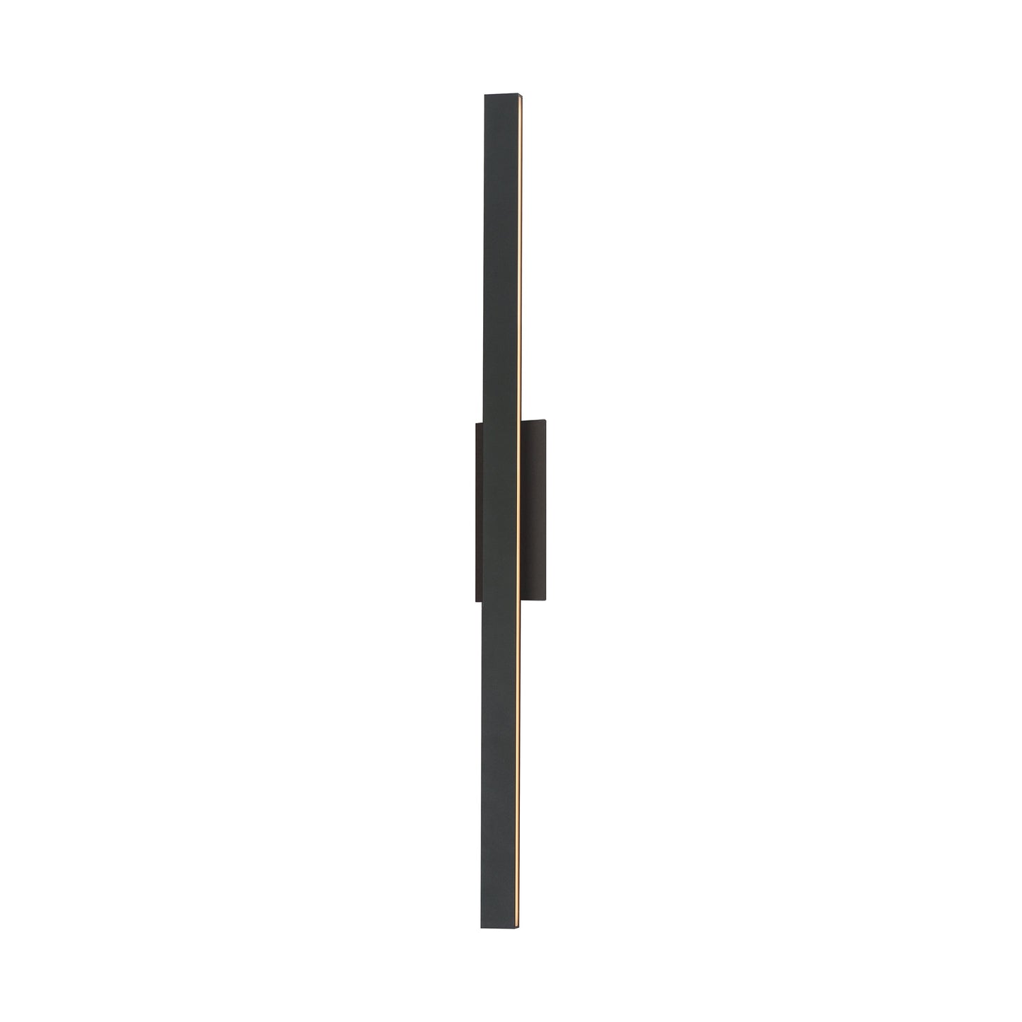 Alumilux Sideline Outdoor LED Wall Light in Black (51-Inch).
