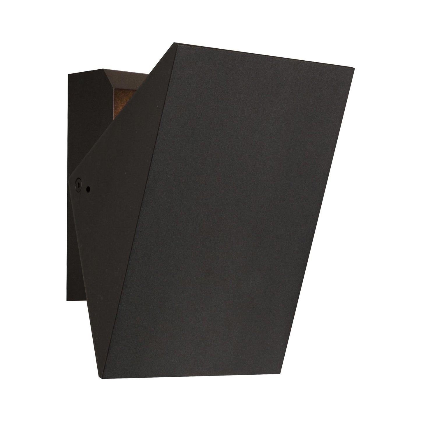 Alumilux Tilt Outdoor LED Wall Light in Black (7-Inch).