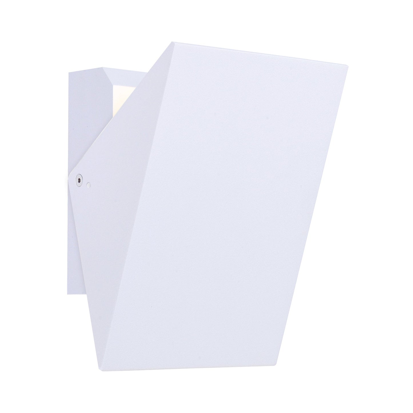 Alumilux Tilt Outdoor LED Wall Light in White (7-Inch/120V-277V).