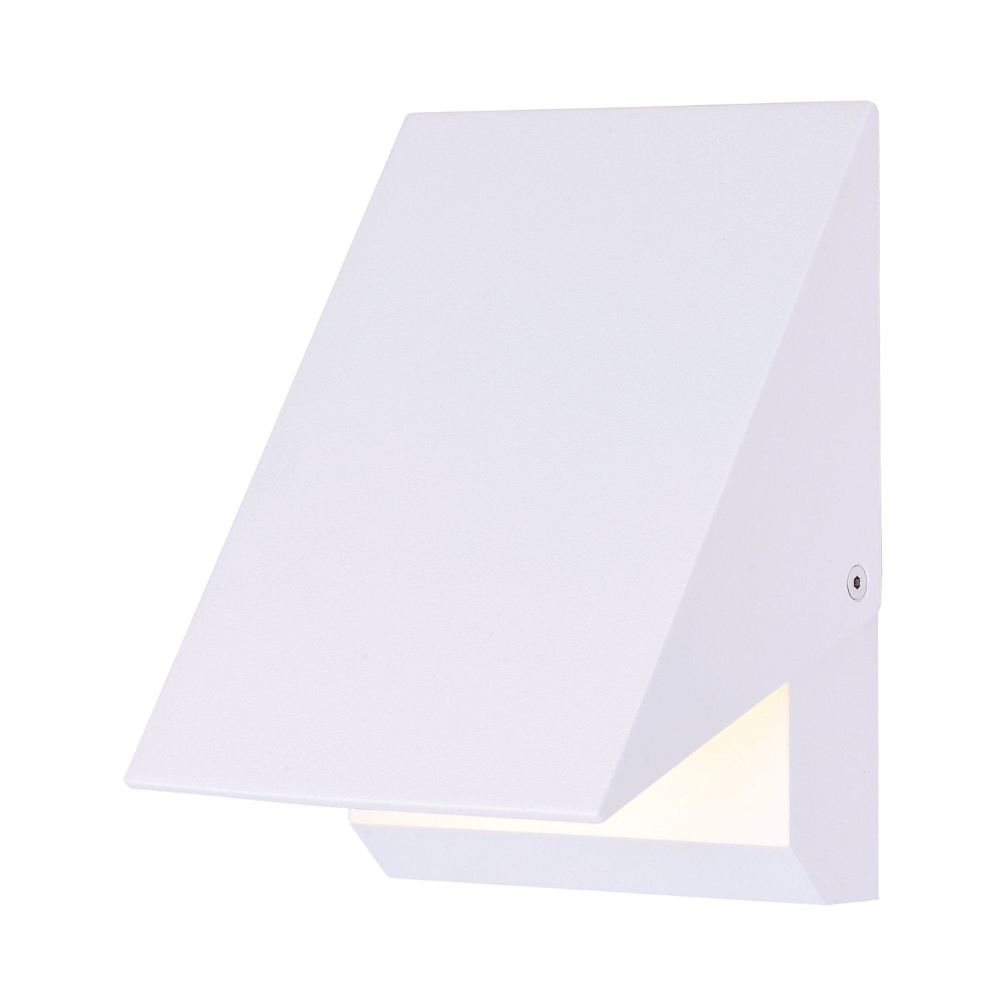 Alumilux Tilt Outdoor LED Wall Light in White (7-Inch/120V).