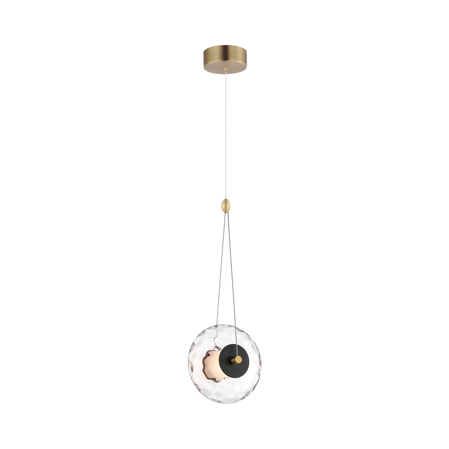 Amulet LED Single Pendant Light.