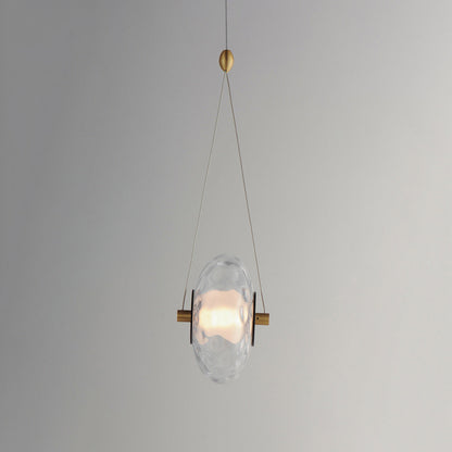 Amulet LED Single Pendant Light in Detail.