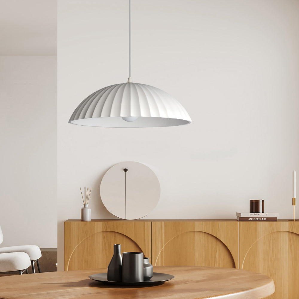 Basilica Pendant Light in living room.