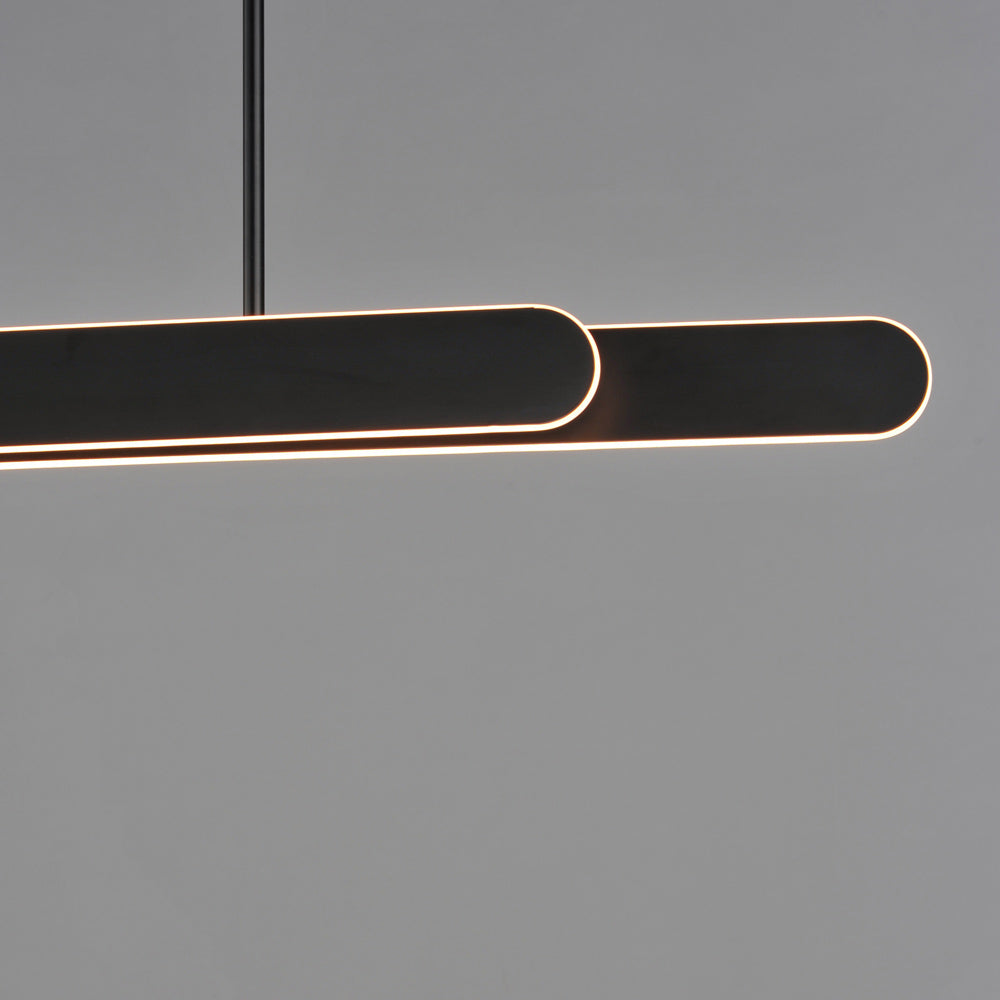Belt LED Linear Pendant Light in Detail.
