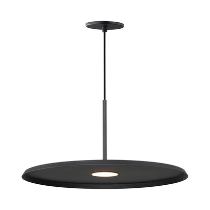 Berliner LED Pendant Light in Black (19.75-Inch).