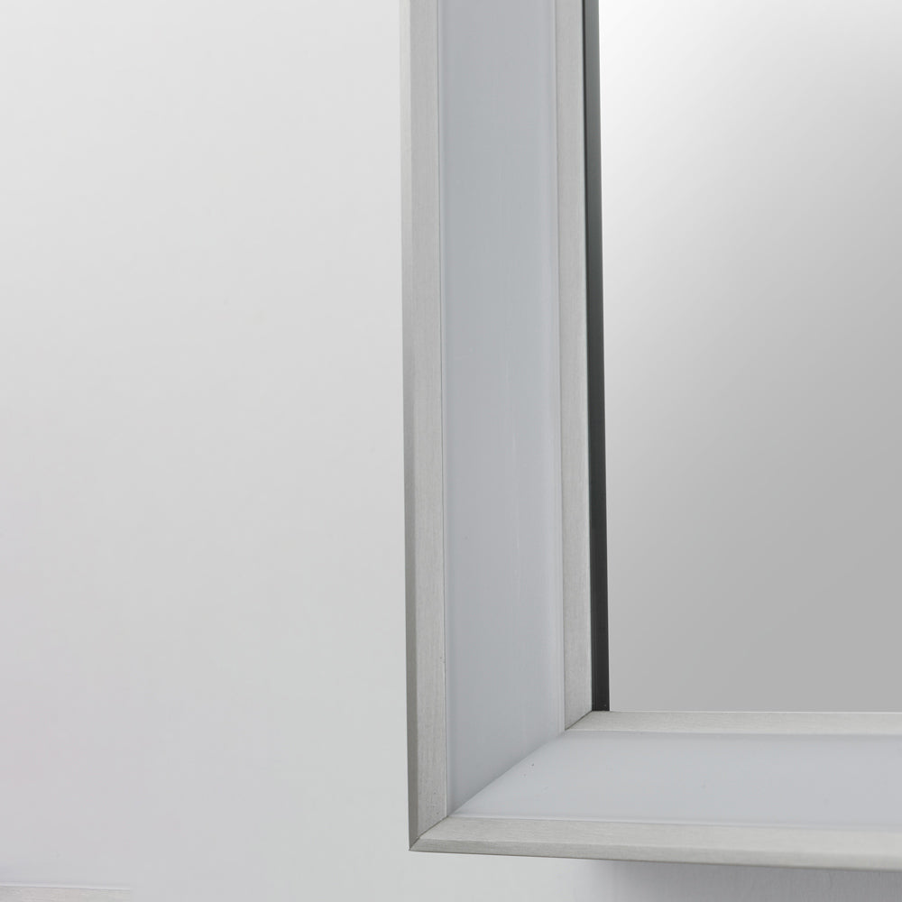 Bevel LED Wall Mirror in Detail.