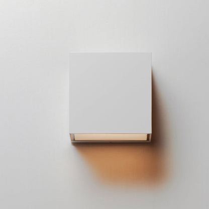 Blok Cube Outdoor LED Wall Light in Detail.