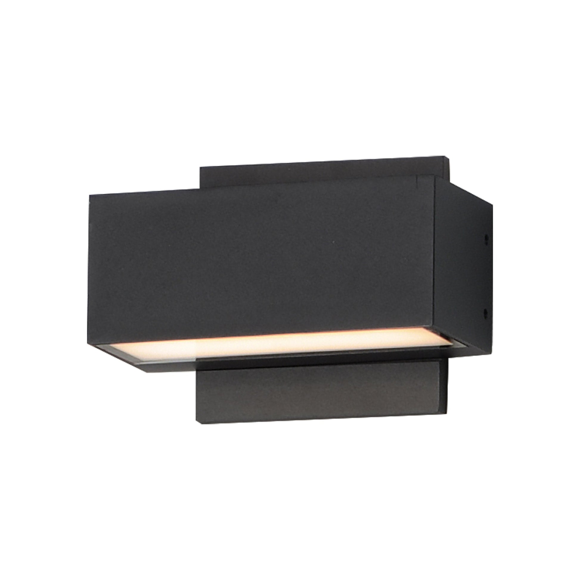 Blok Outdoor LED Wall Light in Black (6.75-Inch).