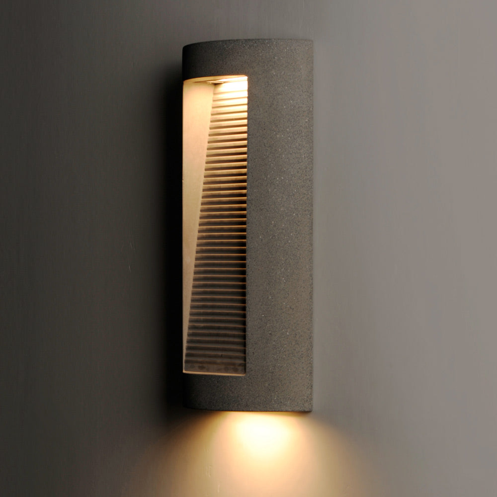 Boardwalk Outdoor LED Wall Light in Detail.