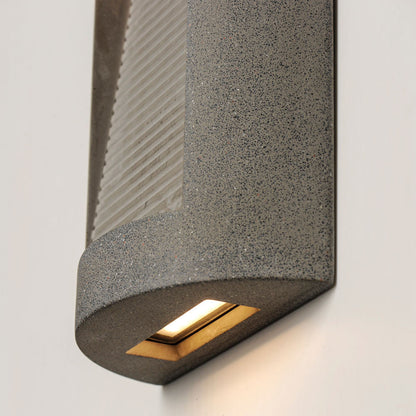 Boardwalk Outdoor LED Wall Light in Detail.