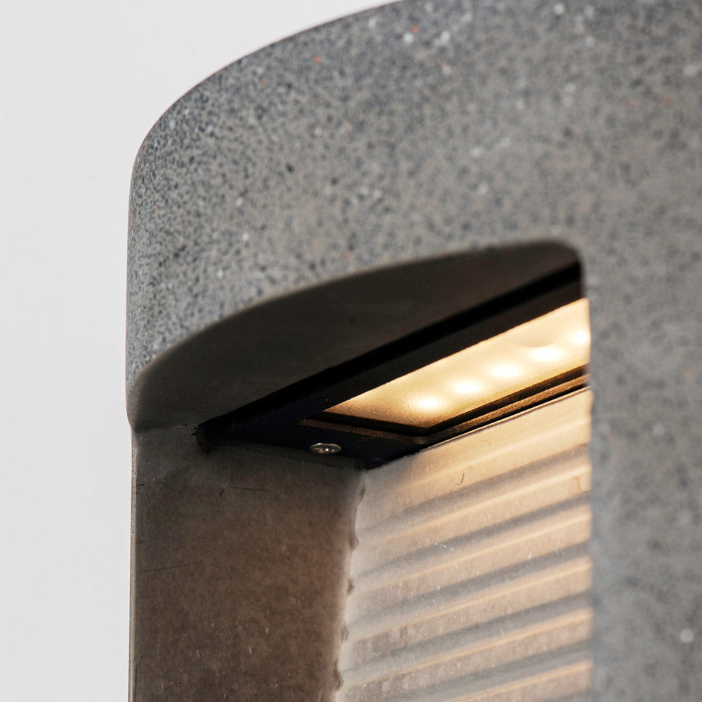 Boardwalk Outdoor LED Wall Light in Detail.