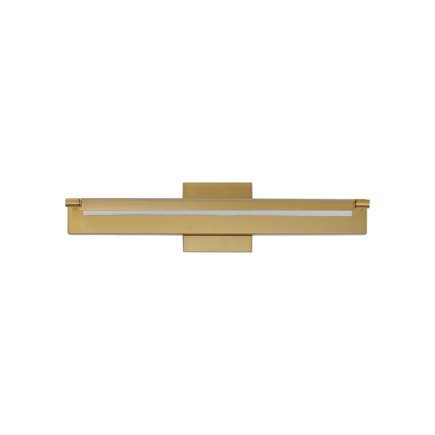 Bookkeeper LED Picture Light in Natural Aged Brass (20.25-Inch).