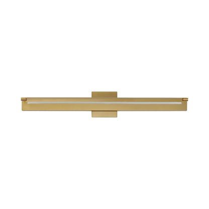 Bookkeeper LED Picture Light in Natural Aged Brass (30-Inch).