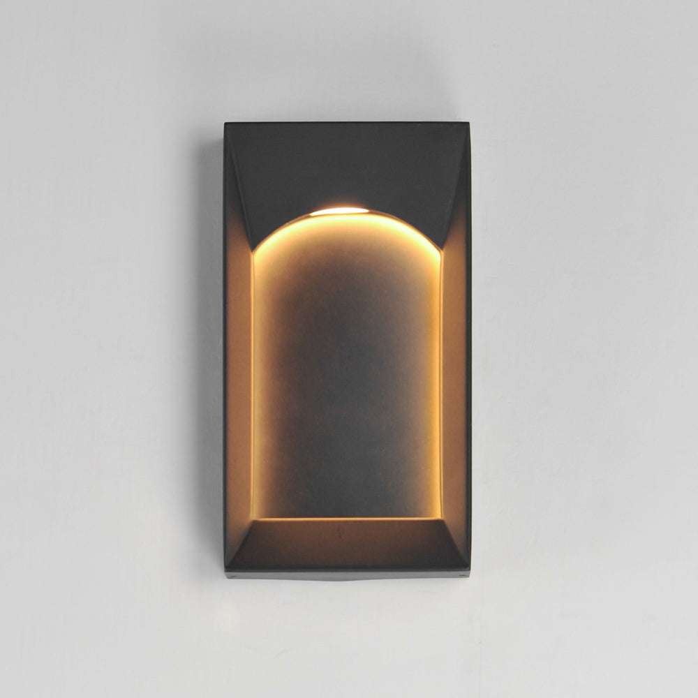 Brasilia Outdoor LED Wall Light in Detail.