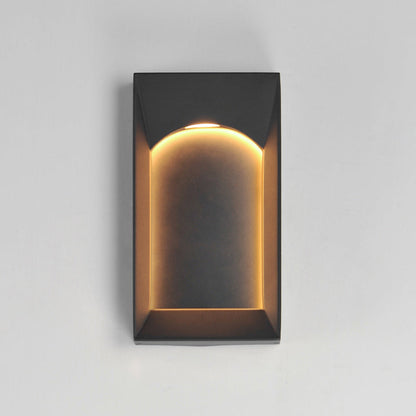 Brasilia Outdoor LED Wall Light in Detail.