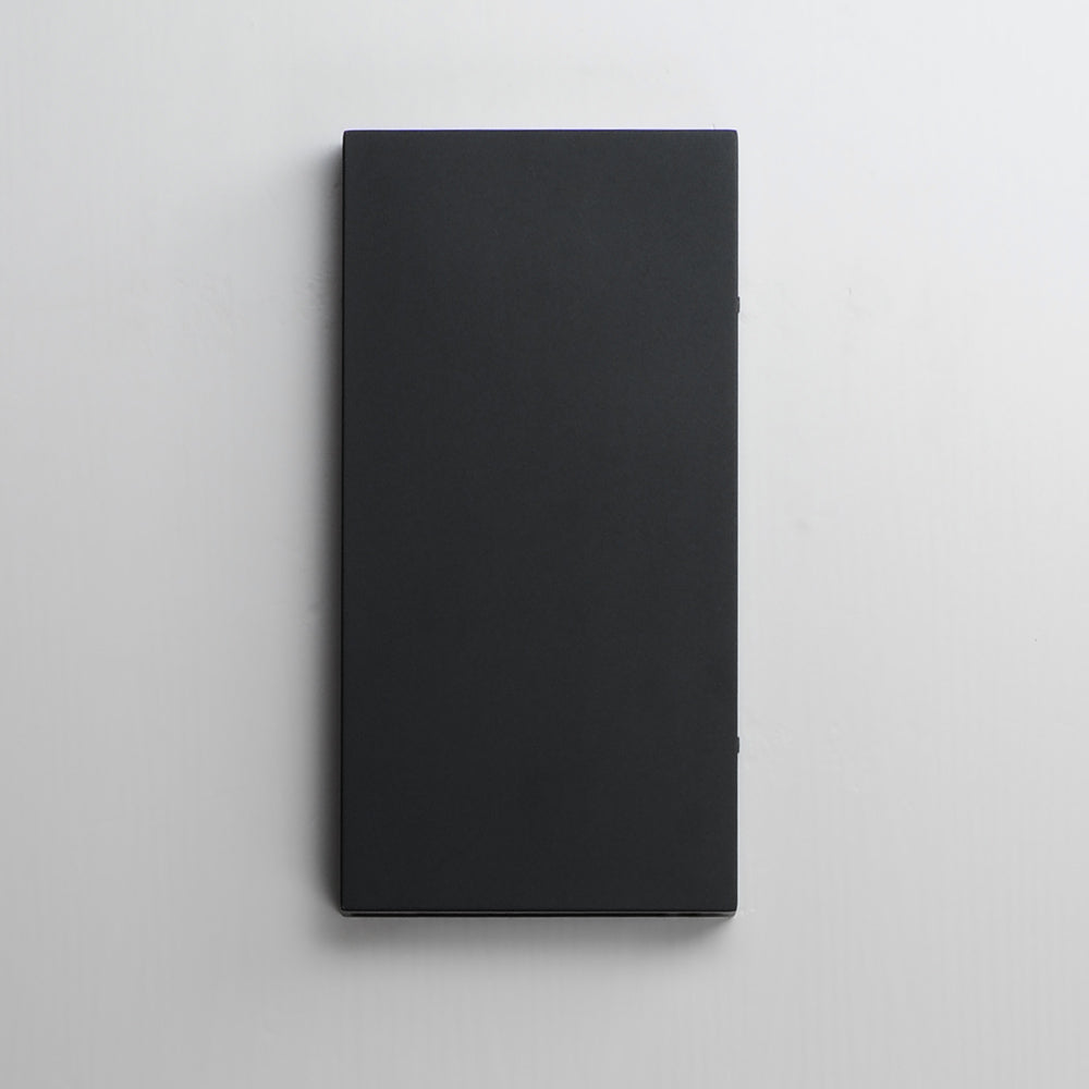Brik Rectangular Outdoor LED Wall Light in Detail.