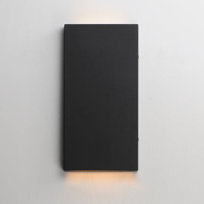 Brik Rectangular Outdoor LED Wall Light in Detail.