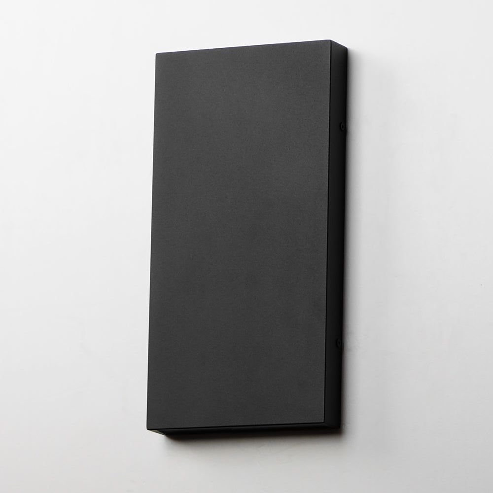 Brik Rectangular Outdoor LED Wall Light in Detail.