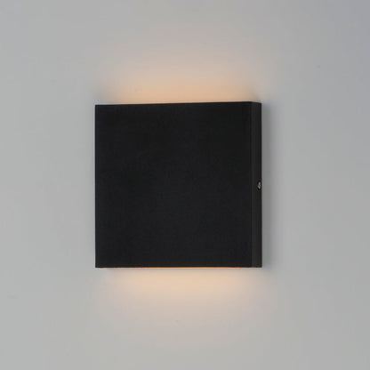 Brik Square Outdoor LED Wall Light in Detail.