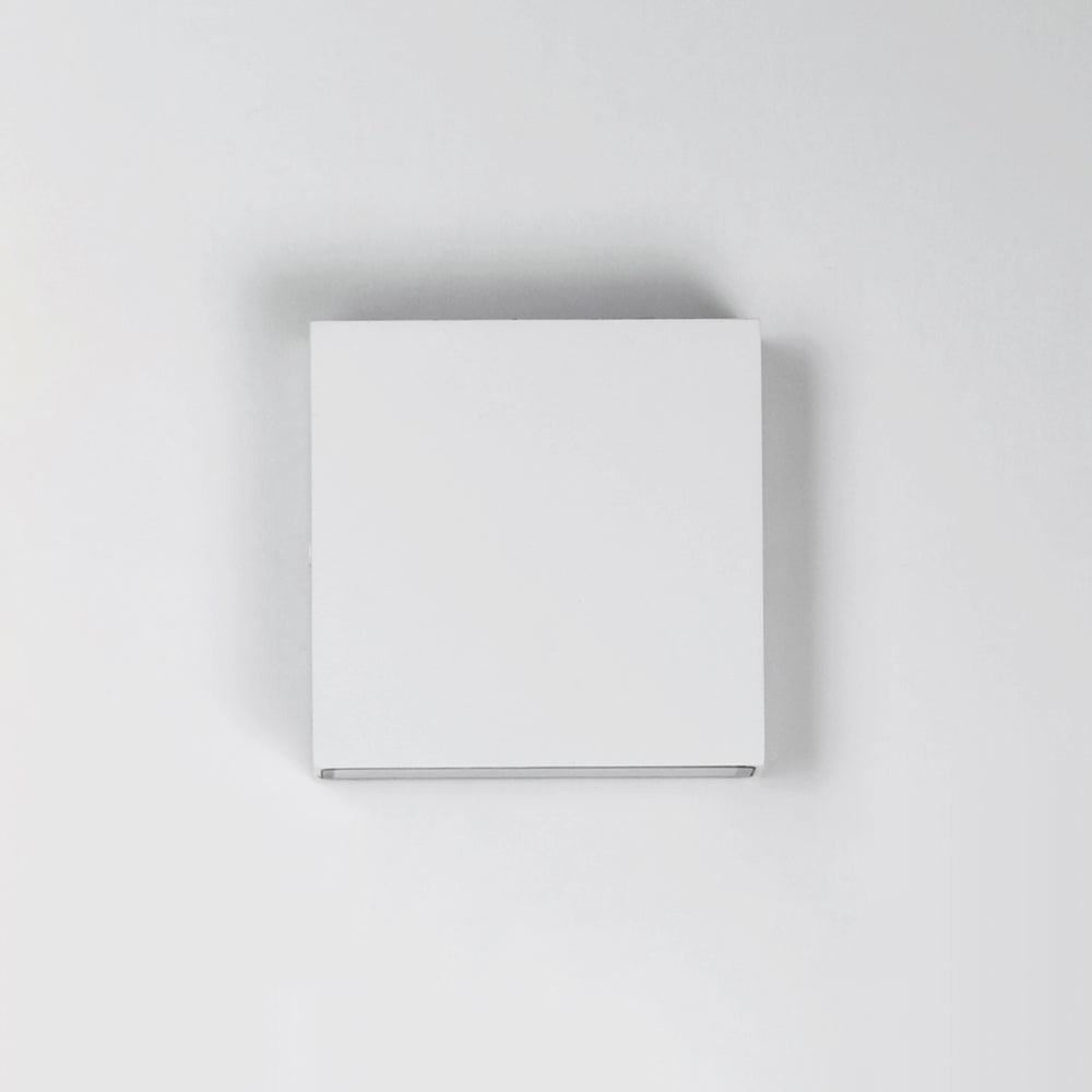 Brik Square Outdoor LED Wall Light in Detail.