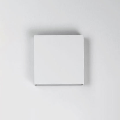 Brik Square Outdoor LED Wall Light in Detail.