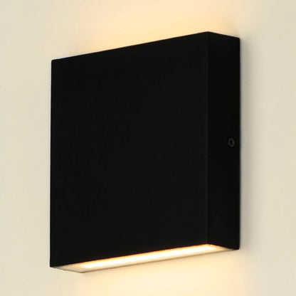 Brik Square Outdoor LED Wall Light in Detail.