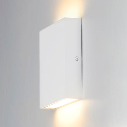 Brik Square Outdoor LED Wall Light in Detail.