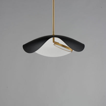 Carmen LED Single Pendant Light in Detail.