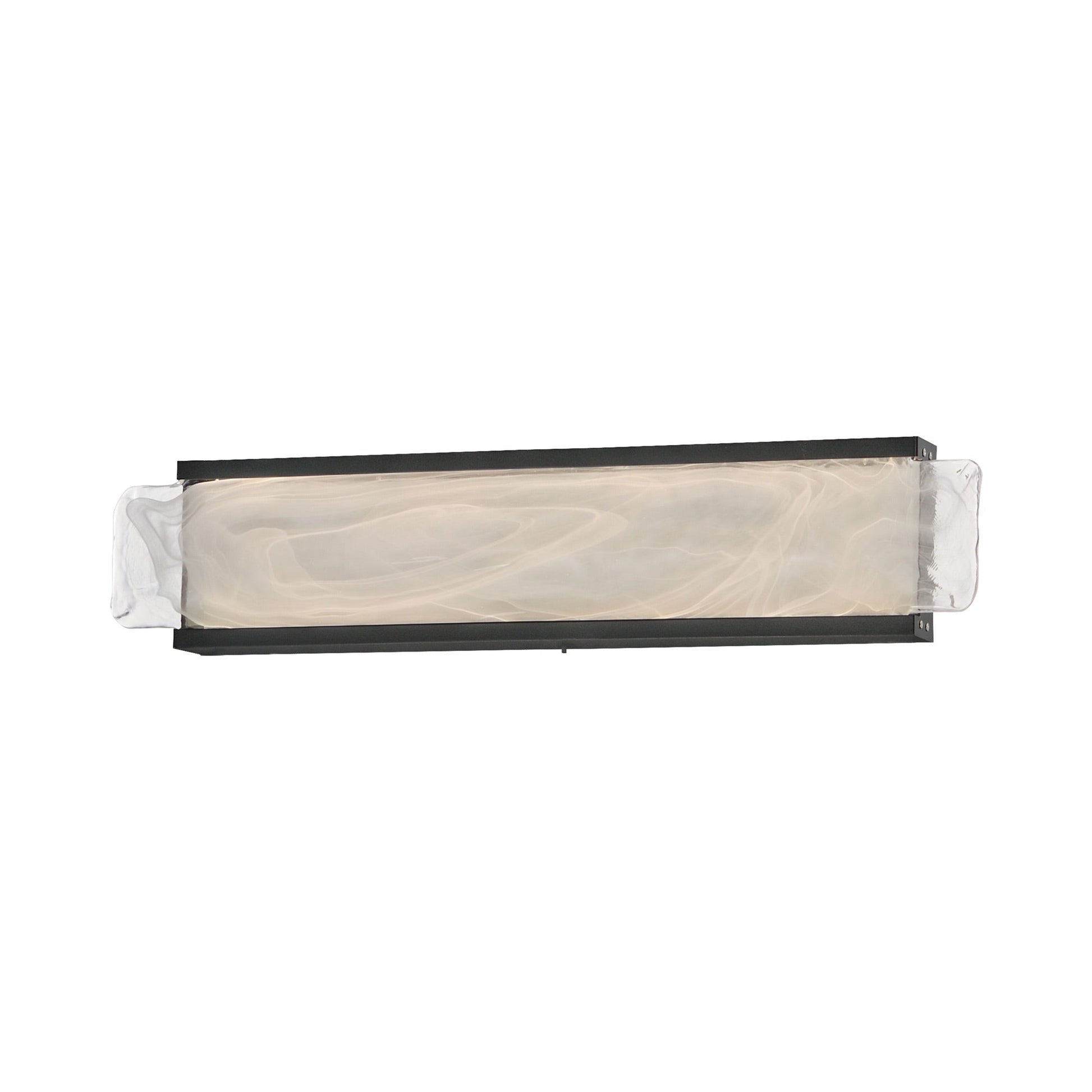 Celine LED Bath Vanity Light in Black (24-Inch).