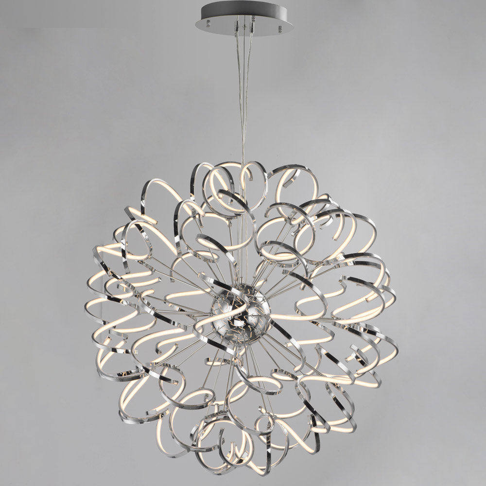Chaos Entry Foyer LED Pendant Light in Detail.