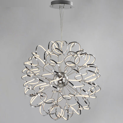Chaos Entry Foyer LED Pendant Light in Detail.