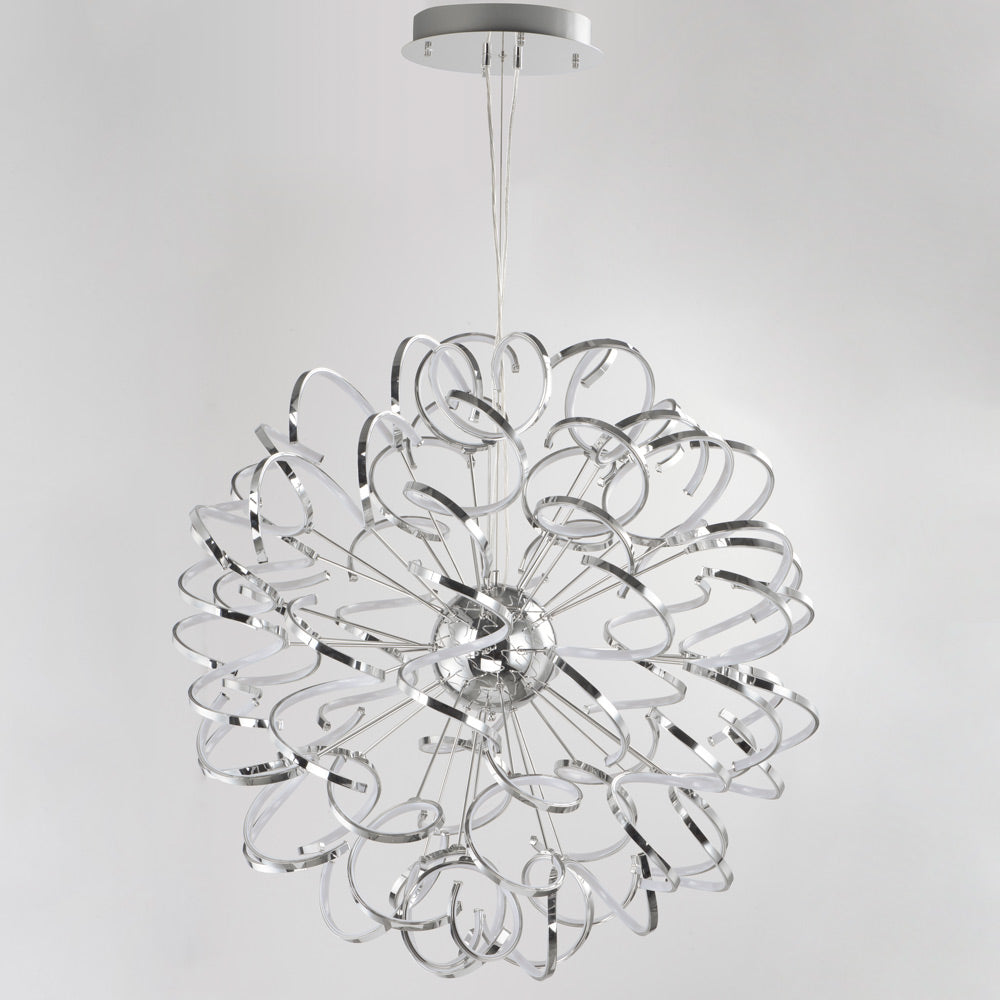 Chaos Entry Foyer LED Pendant Light in Detail.
