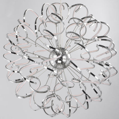 Chaos Entry Foyer LED Pendant Light in Detail.
