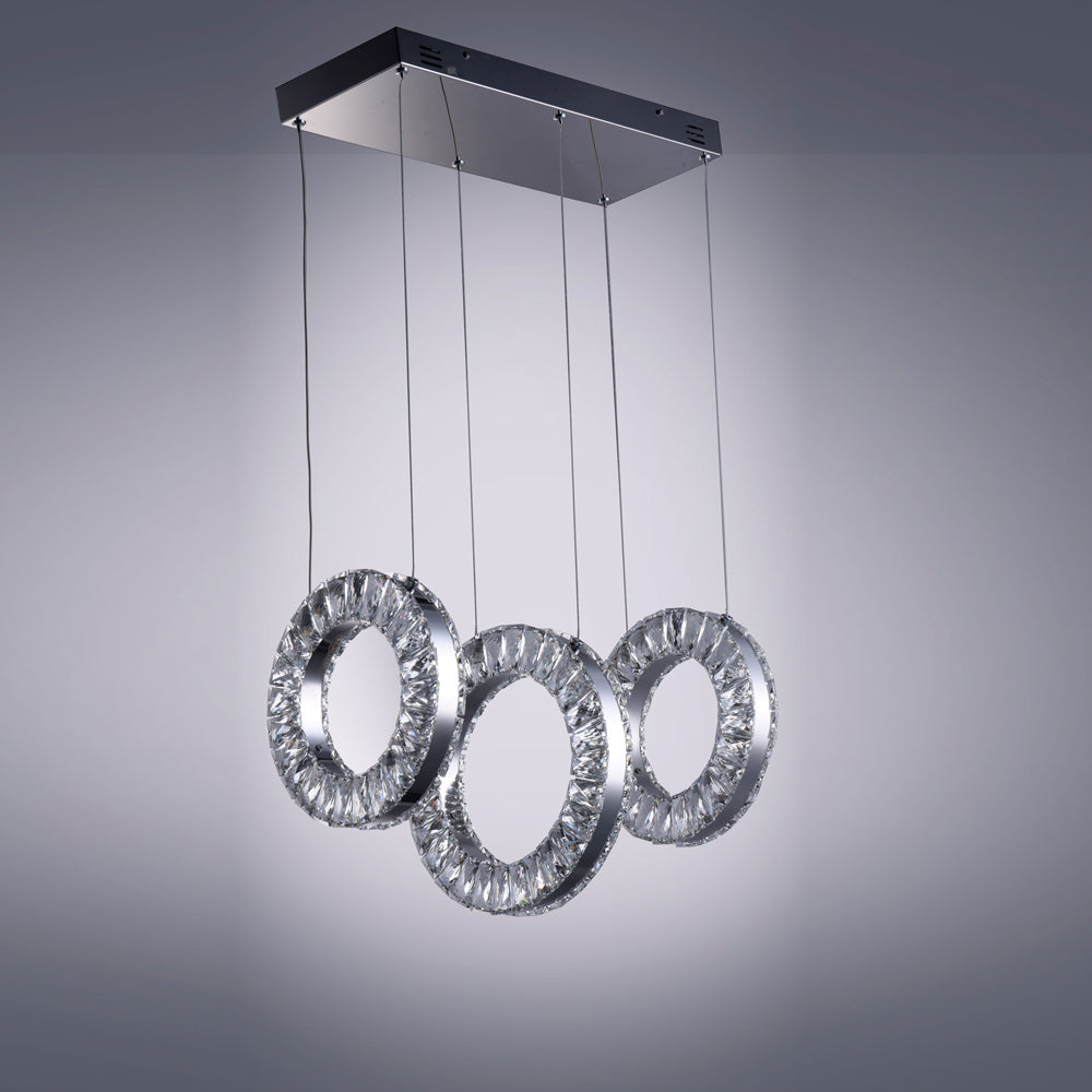 Charm LED Linear Pendant Light in Detail.