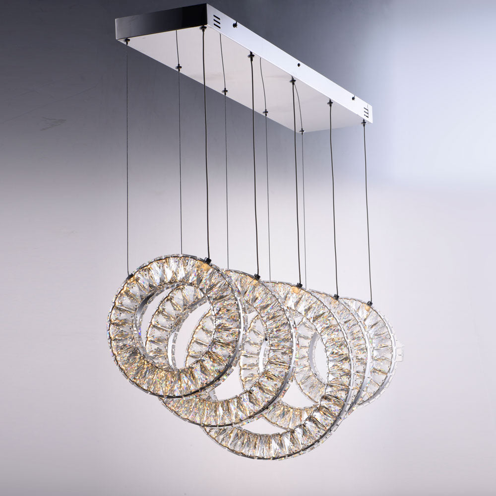 Charm LED Linear Pendant Light in Detail.