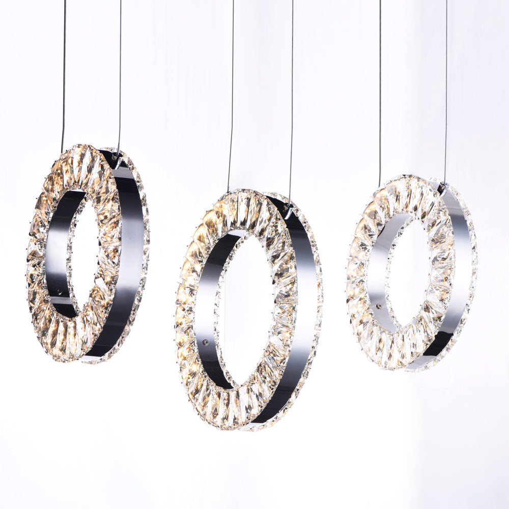 Charm LED Linear Pendant Light in Detail.