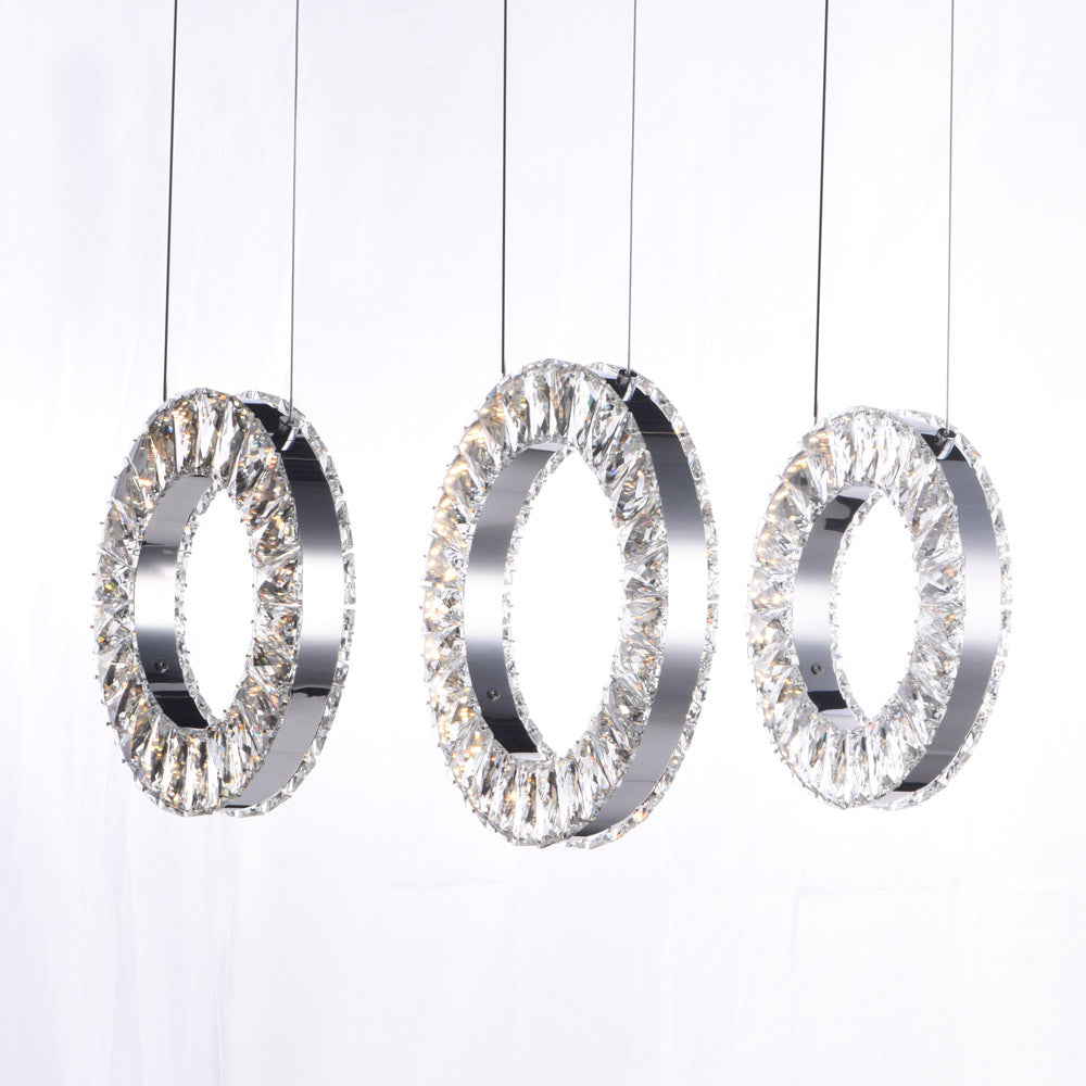 Charm LED Linear Pendant Light in Detail.
