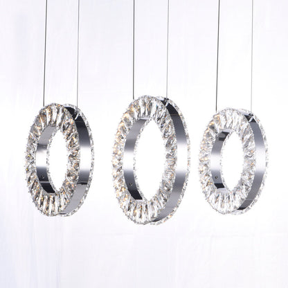 Charm LED Linear Pendant Light in Detail.