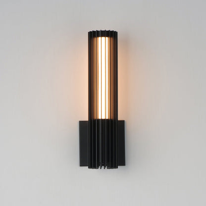 Citadel Outdoor LED Single Wall Light in Detail.