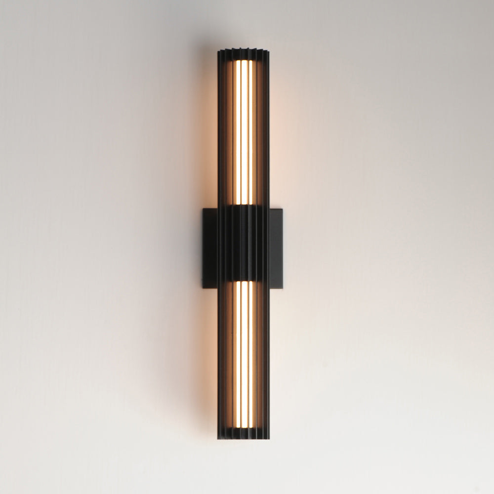 Citadel Outdoor LED Wall Light in Detail.